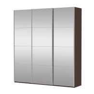 Шкафы-купе 3-х дверные, Шкаф Прайм трио Зеркало 2300 x 2100 x 570