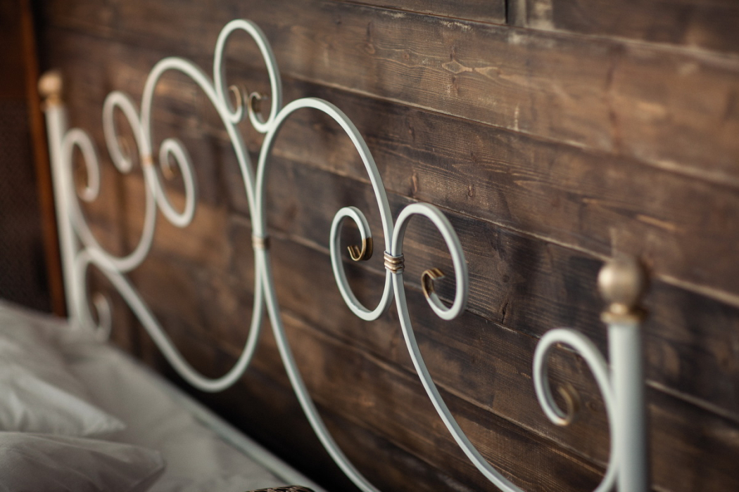 Кованые кровати, Кованая кровать Флоренция 1.8 с двумя спинками