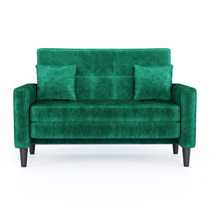 Диваны кровати прямые, Диван-кровать Этро Люкс, велюр