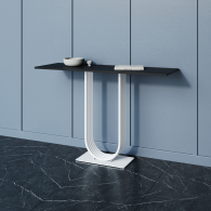 Журнальные столики, Стол консольный с металлическим подстольем ARFEO 80