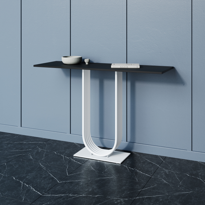 Журнальные столики, Стол консольный с металлическим подстольем ARFEO 80