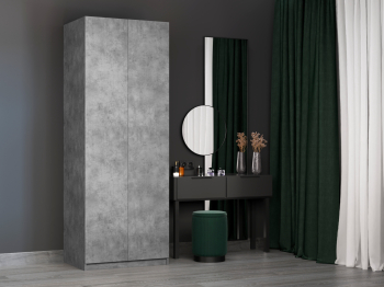 Шкаф распашной Локер Распашной/доп. полки 80х220х53