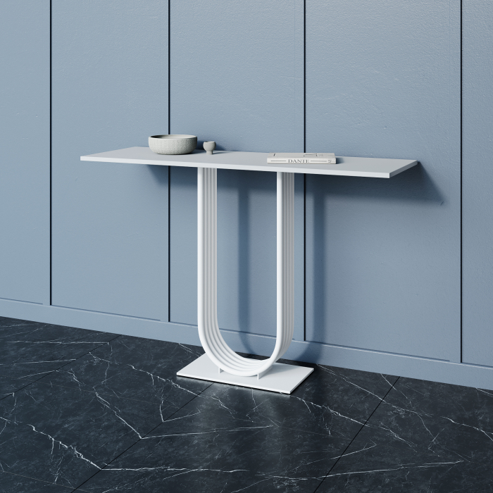 Журнальные столики, Стол консольный с металлическим подстольем ARFEO 80