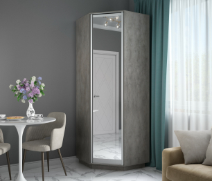 Шкаф распашной Угловой Экспресс, 90х90х240 см