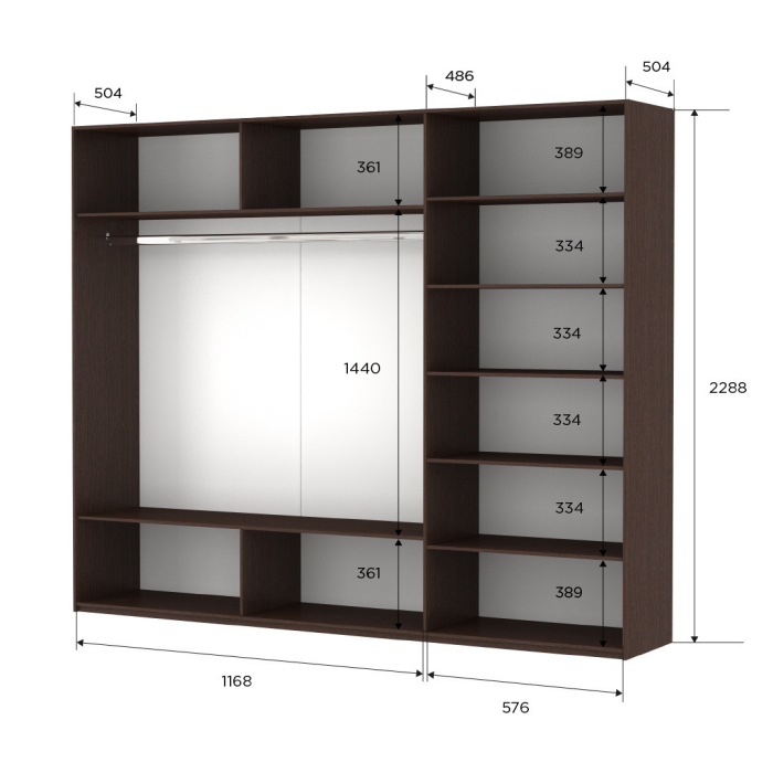 Шкафы-купе 3-х дверные, Шкаф-купе Прайм 3-х дверный Фотопечать Ленты Стекла/Доводчики 180х57х230