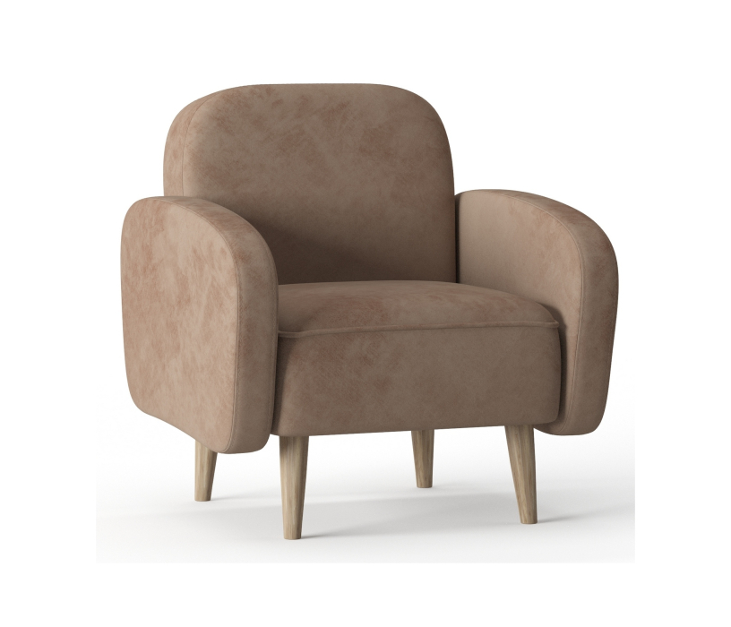 Кресло для отдыха, Кресло Бризби, Велюр