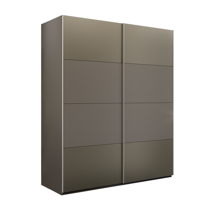 Шкафы-купе 2-х дверные, Шкаф-купе Эста 2-х дверный ДСП/Стекла хаки/Доводчик 180х66х240