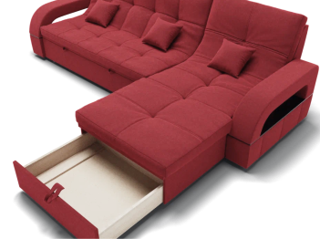 Модульный диван Майами-2,микровелюр,антивандальная ткань,венеция