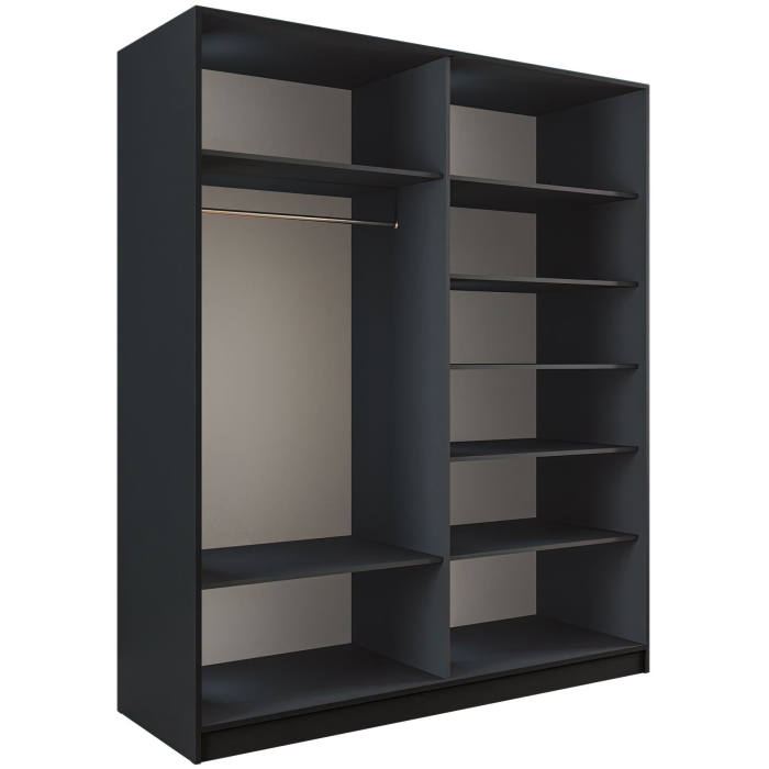 Шкафы-купе 2-х дверные, Шкаф-купе Эста 2-х дверный ДСП/Стекла фисташка/Доводчик 180х66х240