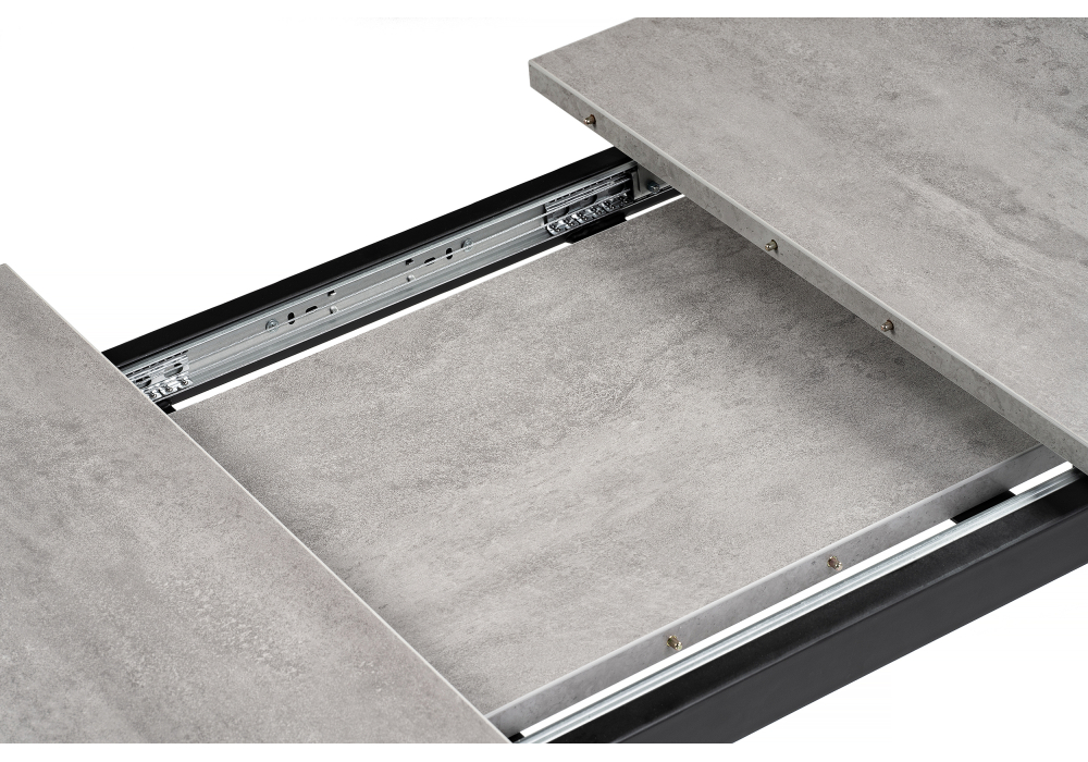 Обеденные столы, Стол деревянный Колон Лофт 120 25 мм (бетон)