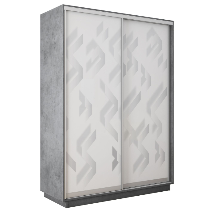 Шкафы-купе 2-х дверные, Шкаф-купе Экспресс 2-х дверный Фотопечать Ленты Стекла 140х60х220