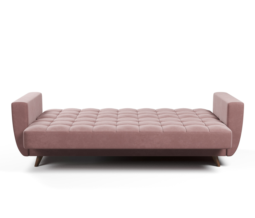 Диваны с ящиком для белья, Диван-кровать Корсика, книжка, велюр