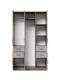 Шкаф распашной МДФ ШК-3/4