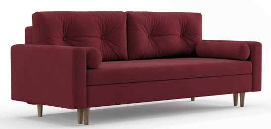 Диван-кровать Таврида, пружинный блок, велюр