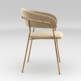 Стул Whispered Fusion, золотой