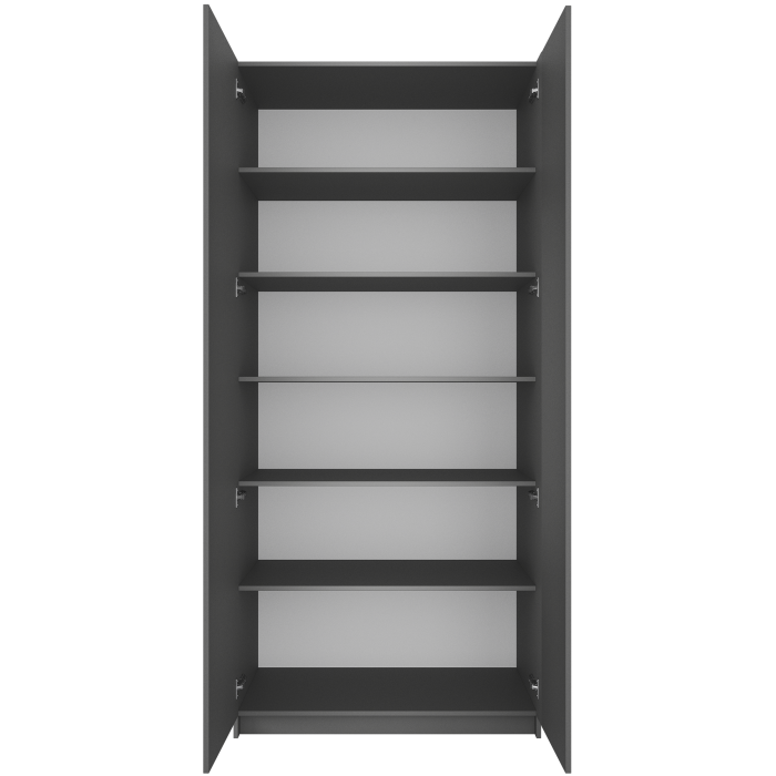 Шкафы распашные, Шкаф распашной Е1 Локер 101x52.5x220 см, с полками