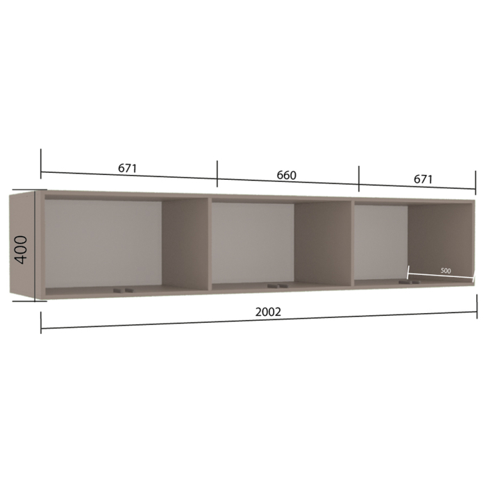 Шкафы распашные, Антресоль Фиеста 2002