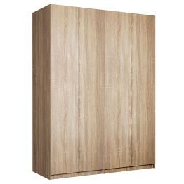 Распашной шкаф Локер 800+800 (Гармошка с системой Push to Move/Правый) с ящиками и полками справа