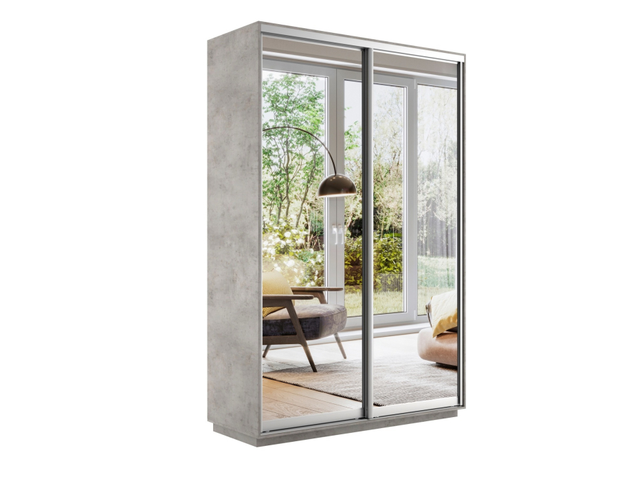 Шкафы-купе 2-х дверные, Шкаф-купе Экспресс Экспенс дуо 2400 x 1200 x 450