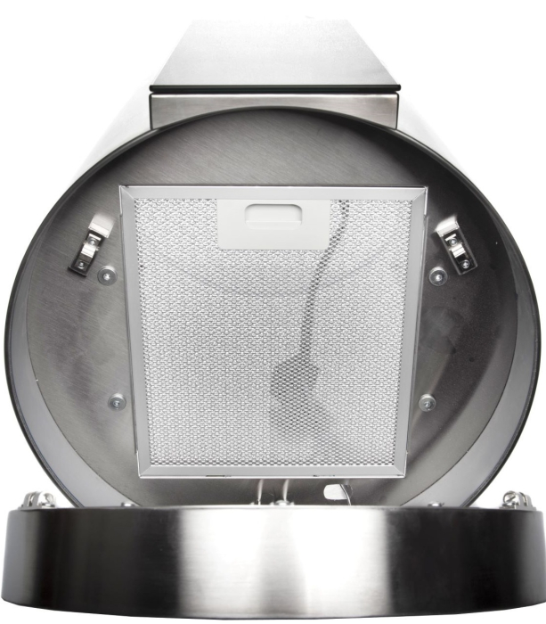 Вытяжки, Кухонная вытяжка Equilibrium Steel Glass