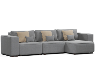 Диван-кровать угловой еврокнижка Сиэтл, велюр