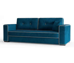 Диван-кровать Принстон, независимый пружинный блок, велюр