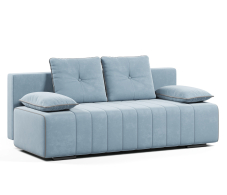 Диваны кровати со спальным местом, Диван-кровать прямой Лестер аккордеон-евро, велюр