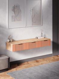 ТВ тумба подвесная Ингрия Luxe 3