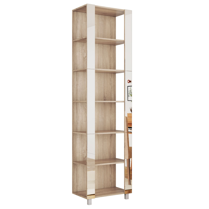 Открытые, Стеллаж модульный Универсальный 35х44х220 Зеркало