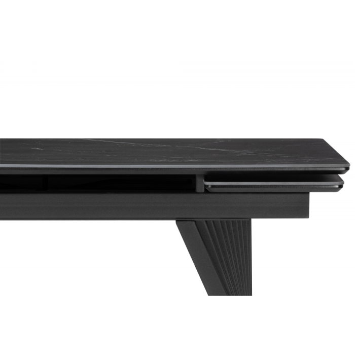 Обеденные столы, Керамический стол Вейв new 140(200)х80