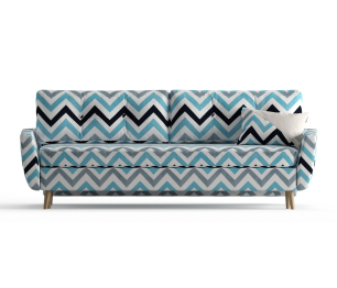 Диван-кровать Норфолк, независимый пружинный блок, рогожка