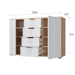 Комод Эмилия ЭЛ-21