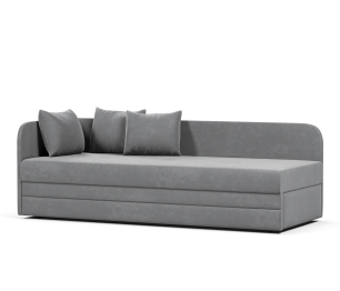 Диван прямой Ава 3 нераскладной,велюр