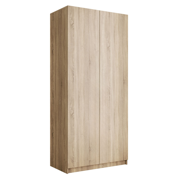 Шкафы распашные, Шкаф складной Е1 Локер ("Гармошка" с системой Push to Move/Правый)101х52,5х220 см, с полками и модулем