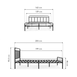 Кровать Рейк 160х200