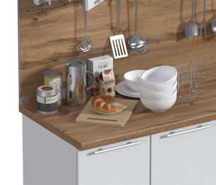 Столешница 38* 802*600 Дуб Вотан 1U/7052 в упаковке