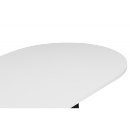 Стол Барон О 160 х 90 (черные ноги)