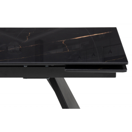 Стеклянный стол Хорсборо 140(200)х80х79