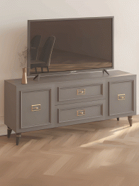 Комод Валенсия под телевизор 160х45х67 см золото