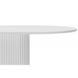 Стол Барон О 180 х 90 (белые ноги)