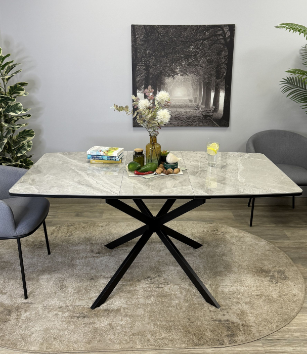 Обеденные столы, Стол Kenner BR1200 раздвижной, керамика