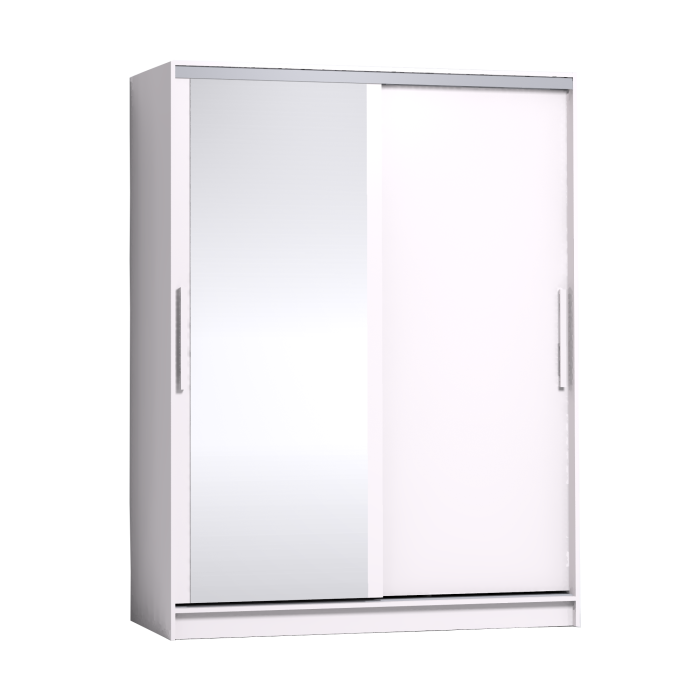 Шкафы-купе 2-х дверные, Шкаф-купе 2-дв  Strike 1600 зеркало/лдсп  (в2105*ш1600*г595)