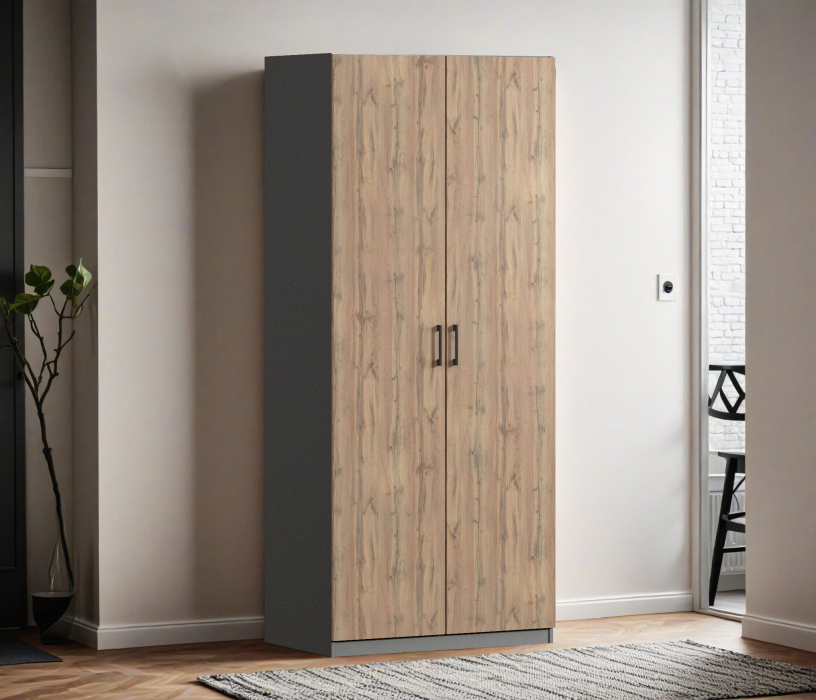 В спальню, Шкаф двухдверный Макс 1000 мм, вариант №3 (ЛДСП)