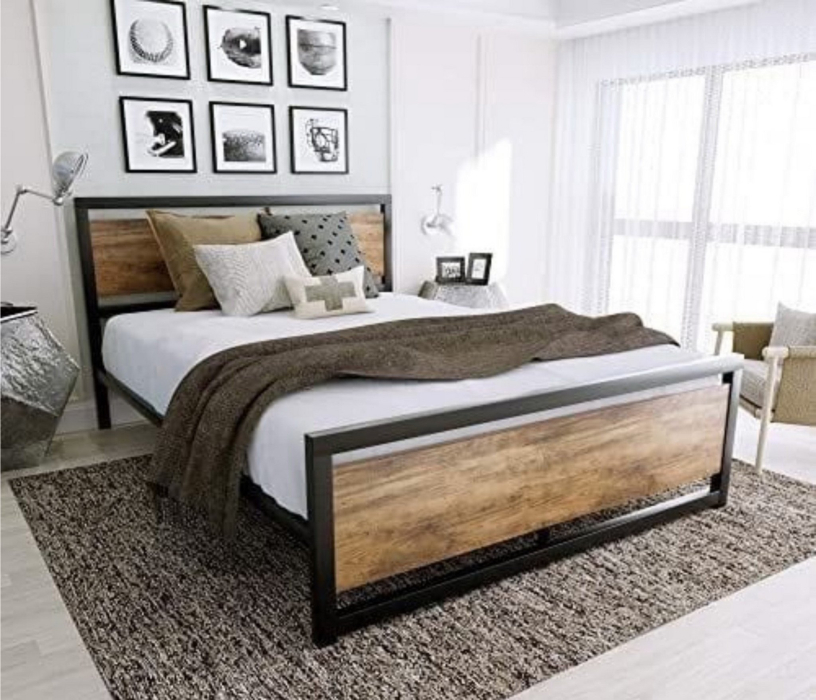 Кровати 120 см, Кровать в стиле лофт Брайтон 1.2