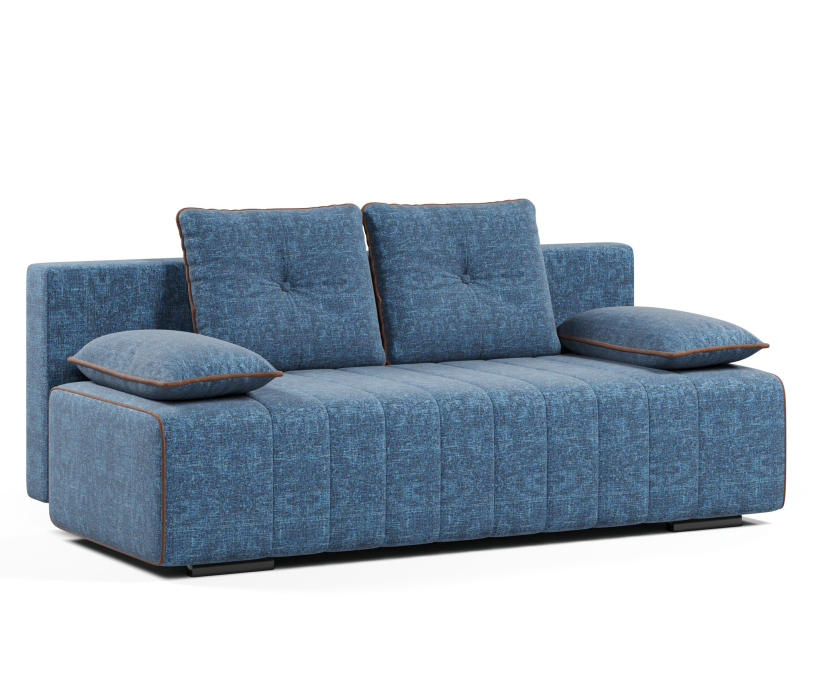 Диваны кровати со спальным местом, Диван-кровать прямой Лестер аккордеон-евро, рогожка