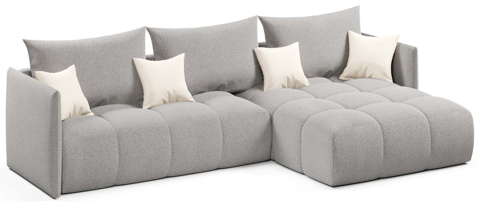 Диваны угловые, Диван угловой Лагуна еврокнижка, велюр