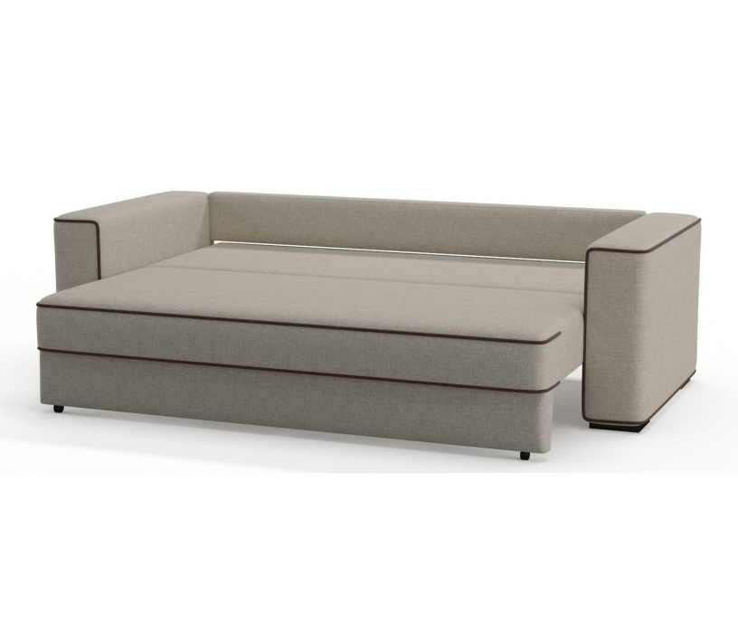 Диваны еврокнижки, Диван-кровать Принстон, независимый пружинный блок, рогожкка