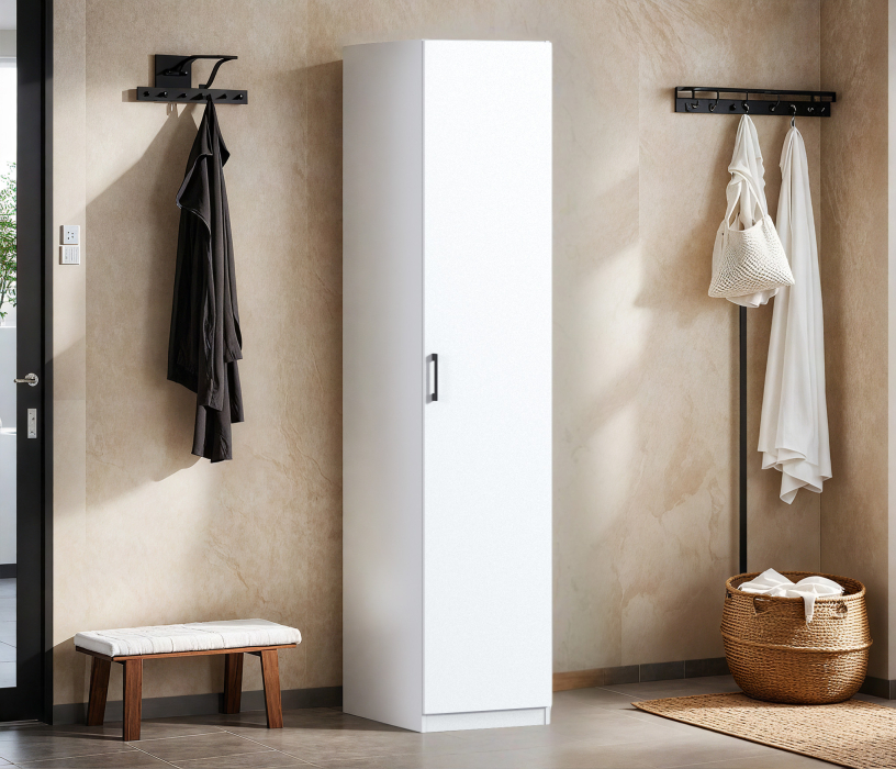 Для одежды, Шкаф однодверный Макс 500 мм, вариант №4 (ЛДСП)