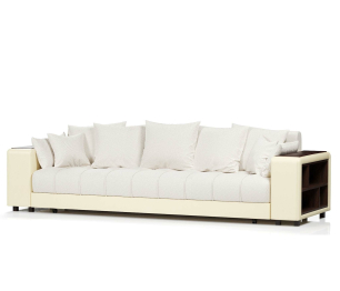 Диван-кровать Дубай еврокнижка,велюр+экокожа