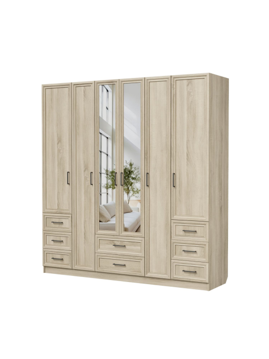 Для одежды, Шкаф распашной МДФ ШК-6/6